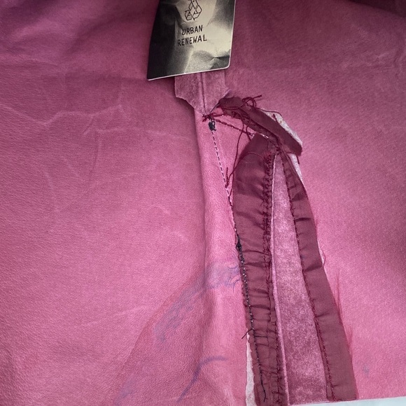 NWT Urban Outfitters Mini Skirt XS/S  Pink Suede by Urban Renewal - Picture 8 of 8